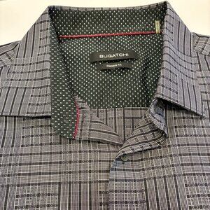 Bugatchi Men's Dress Shirt - Size LT (Large Tall) Neck 17